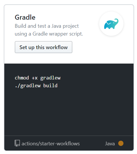 Gradle-workflows